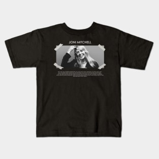 Joni Mitchell Kids T-Shirt